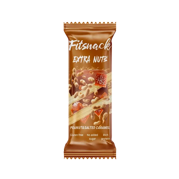 Fitsnack Healthy Snack Bars – No Added Sugar, High Fiber & Protein Fitsnack