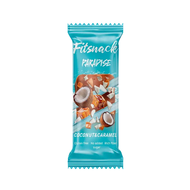 Fitsnack Healthy Snack Bars – No Added Sugar, High Fiber & Protein Fitsnack