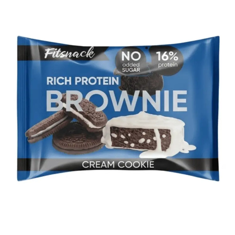 Fitsnack Protein Brownie – High‑Protein Soft Brownie Snack – 50g Fitsnack