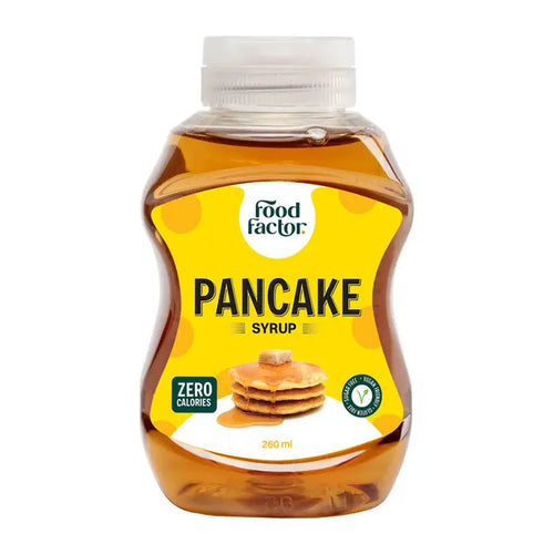 Food Factor Pancake Syrup 260 ml Vegan, Zero Sugar, Zero Calorie Puzzle Supps