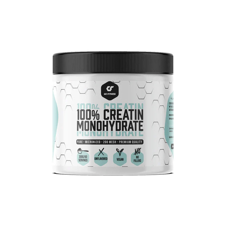 Go Fitness 100% Creatine Monohydrate - Boost Your Performance- 300g Go Fitness