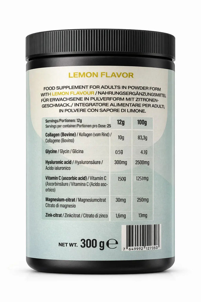 Go Fitness Collagen 300g – Premium Collagen Powder with Hyaluronic Acid & Vitamin C Go Fitness