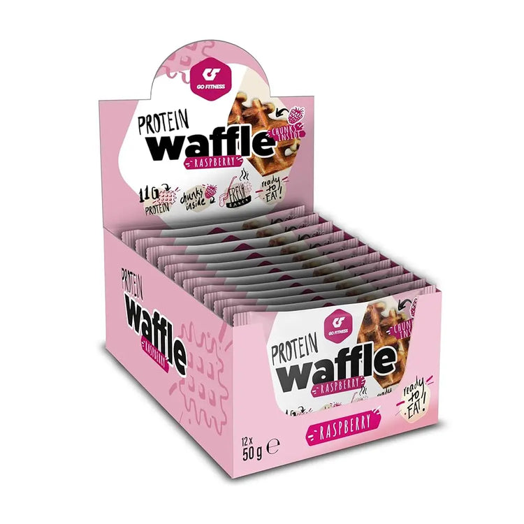 Go Fitness High Protein Waffles - Guilt-Free Snacks On-the-Go (50g) Go Fitness
