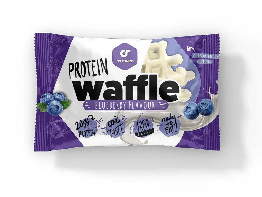 Go Fitness High Protein Waffles - Guilt-Free Snacks On-the-Go (50g) Go Fitness