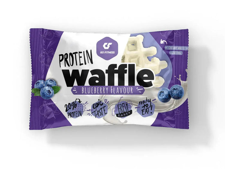 Go Fitness High Protein Waffles - Guilt-Free Snacks On-the-Go (50g) Go Fitness