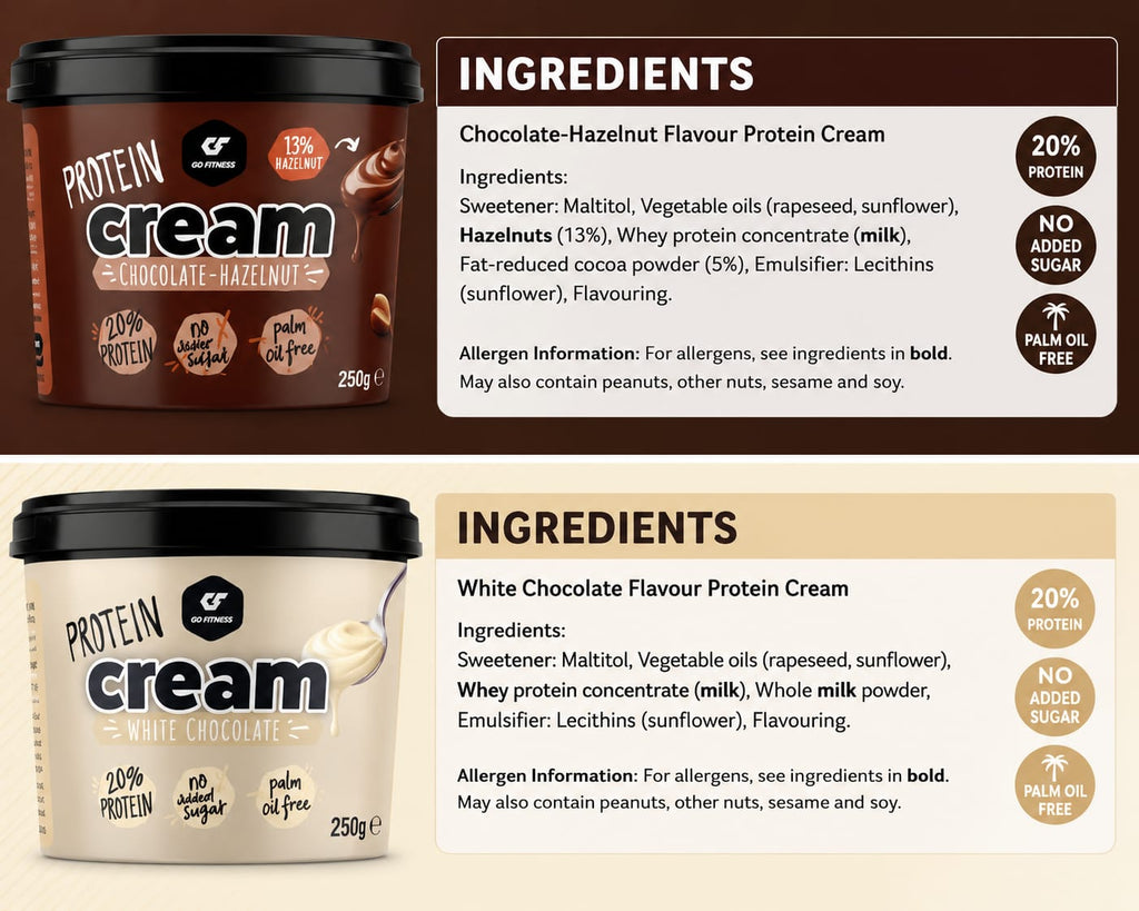 Go fitness spread Protein Cream - 250g Go Fitness