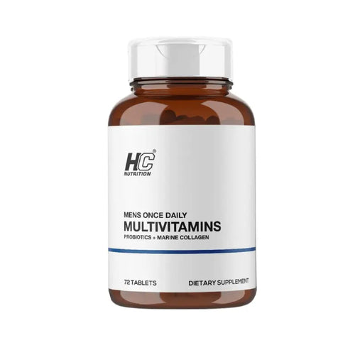 HC nutrition Men's Once daily multi-vitamin (72 Tablets) HC Nutrition