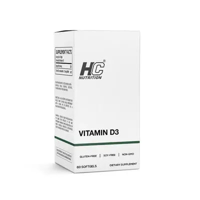 HC Nutrition Vitamin D3 (60 Softgels) HC Nutrition