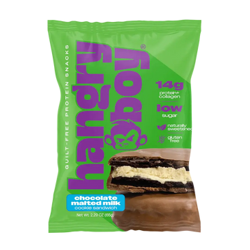 Hangry Boy Protein Cookie Sandwich – 14 g Protein, 12x65g Puzzle Supps