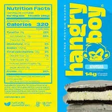 Hangry Boy Protein Cookie Sandwich – 14 g Protein, 12x65g Puzzle Supps
