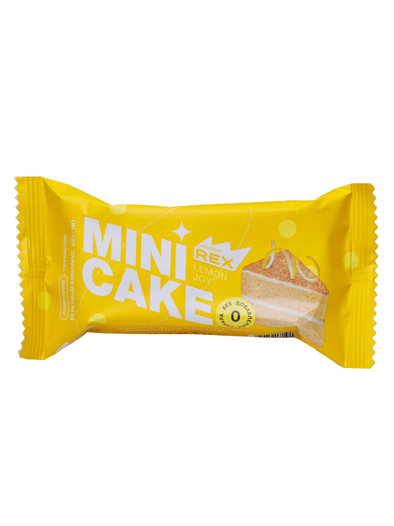 Rex Protein Mini Cake by Rex Bakes: Nutrient-Packed, Guilt-Free Snacking (40gx8) box REX