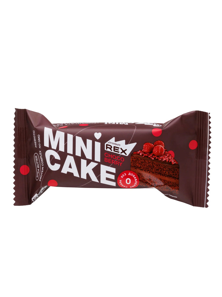 Rex Protein Mini Cake by Rex Bakes: Nutrient-Packed, Guilt-Free Snacking (40gx8) box REX