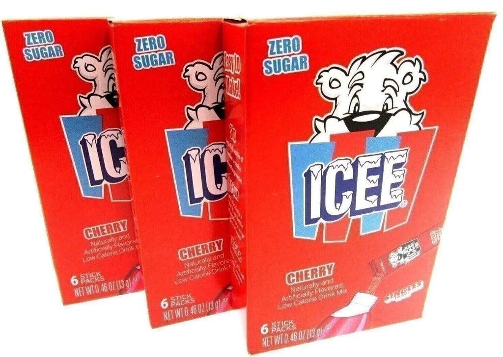 Icee  Zero Sugar Free ~ Drink 6 sticks Puzzle Supps