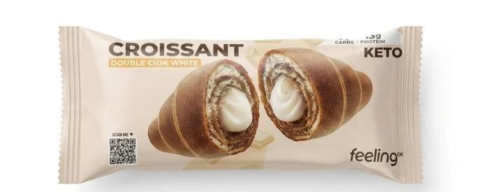 Keto Protein Croissant – Low Carb, High Fiber & Protein Snack (3g Net Carbs) | 50g Feeling ok