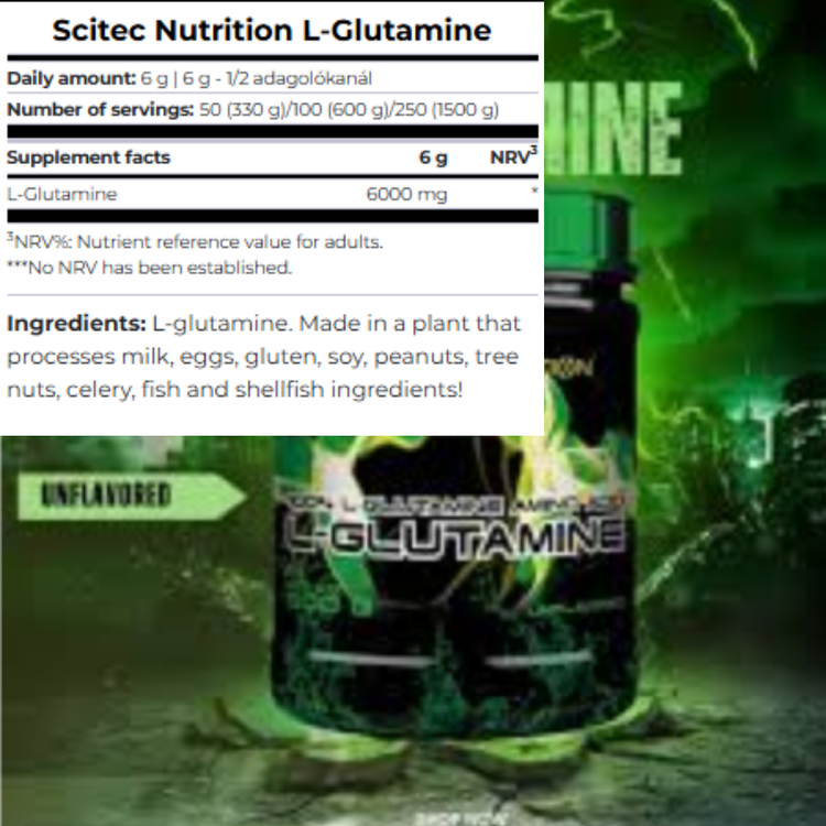 سايتك نيوترشن L-الجلوتامين 300 جرام