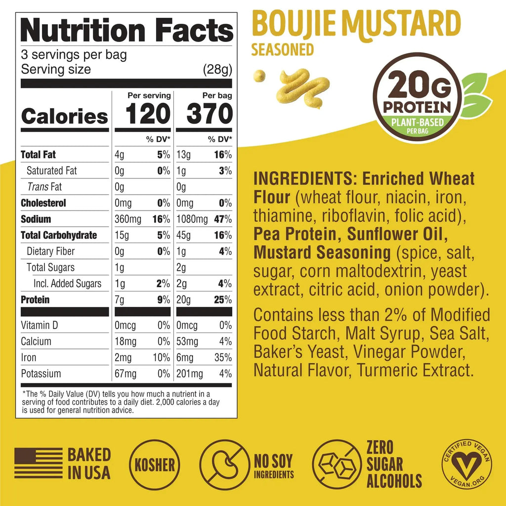 Lenny Larry's FITZELS Pretzel Snacks Incredibly Tasty, High Protein ,Plant Based Protein,8x85g Puzzle Supps