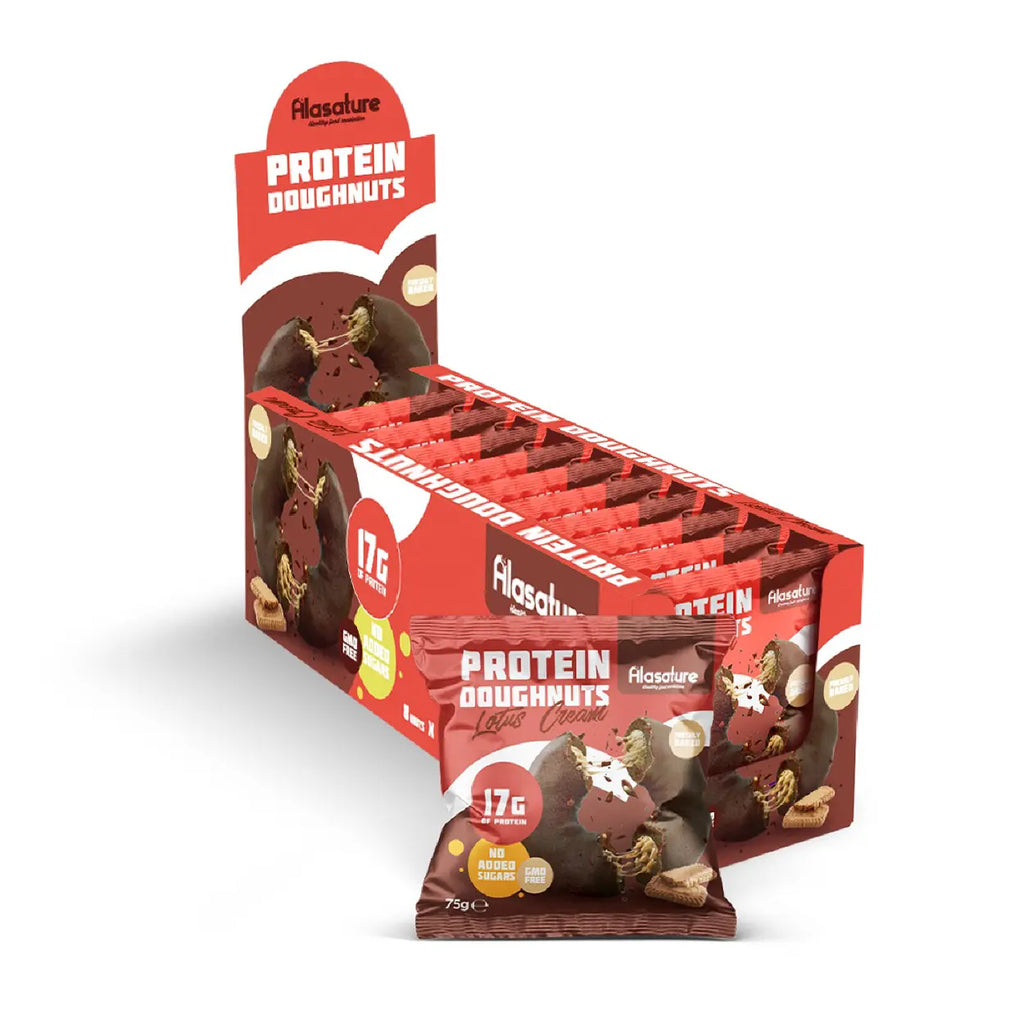 Alasature Protein Doughnuts (8x75g) 8 Pieces per Box 600g Alasature