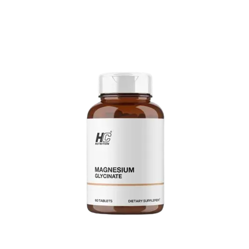 HC Nutrition Magnesium Glycinate Gluten Free, Vegetarian, NON-GMO 60 tablets Puzzle Supps