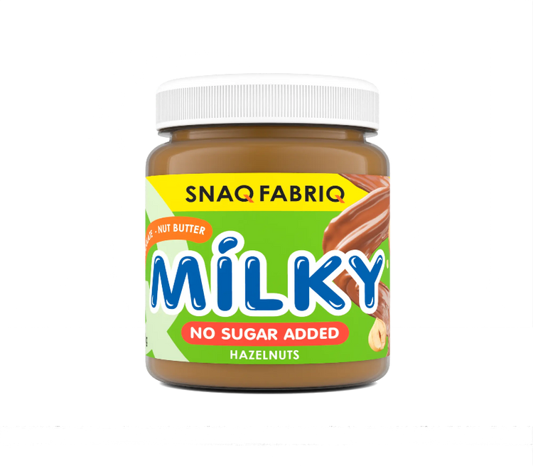 Snaq Fabriq milky Spread (No Sugar Added) 250g Puzzle Supps