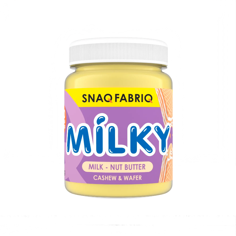 Snaq Fabriq milky Spread (No Sugar Added) 250g Snaq Fabriq