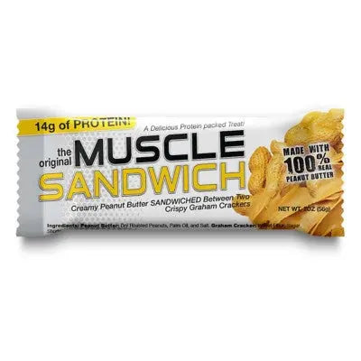 Muscle Sandwich Peanut bar 57g Muscle sandwich