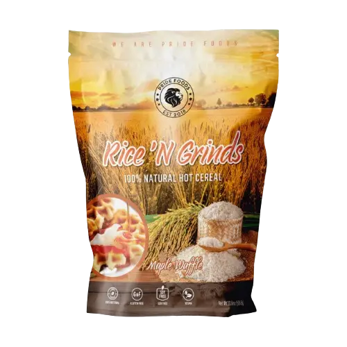 Pride Food Rice ‘N Grinds – Natural Hot Rice Cereal 591.6g Pride