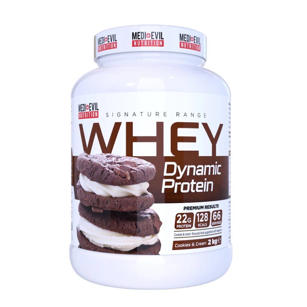 Medi+evil Nutrition Dynamic whey protein 2kg| Premium  protein formula Medi+Evil Nutrition