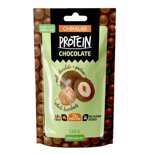 CHIKALAB HAZELNUT DRAGEE WITH ALMOND 120g