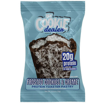 My cookie dealer Frosted Protein Toaster Pastry 2.6oz  (12x73g) My Cookie Dealer