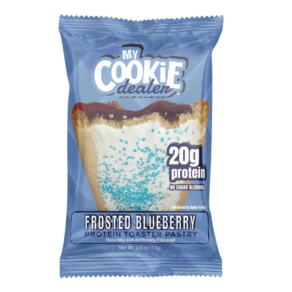 My cookie dealer Frosted Protein Toaster Pastry 2.6oz  (12x73g) My Cookie Dealer