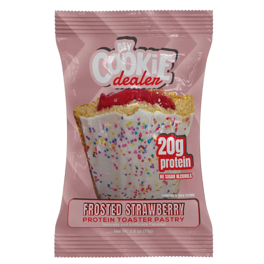 My cookie dealer Frosted Protein Toaster Pastry 2.6oz  (12x73g) My Cookie Dealer