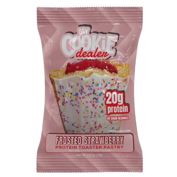 My cookie dealer Frosted Protein Toaster Pastry 2.6oz  (12x73g) My Cookie Dealer