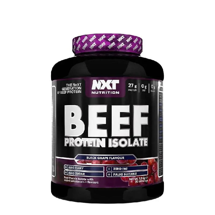 NXT Nutrition Beef Protein Isolate 1.8kg - Pure, Potent, and Perfect for Performance NXT Nutrition