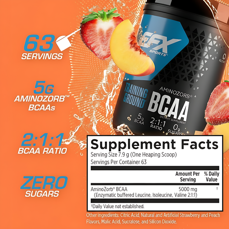 Stable & Soluble BCAA Formula | EFX Training Ground BCAA