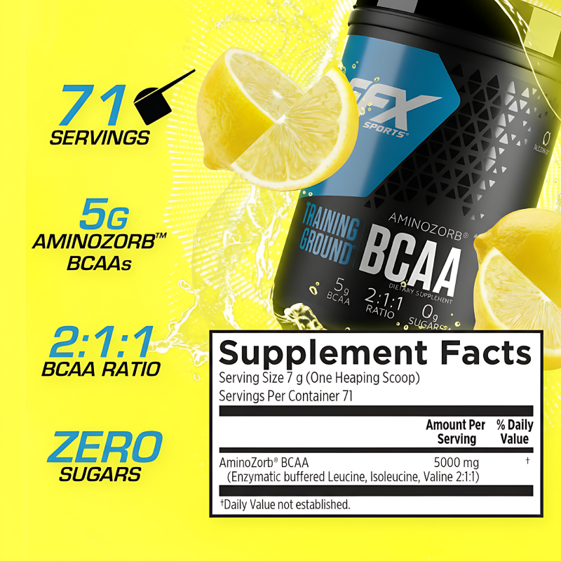 Stable & Soluble BCAA Formula | EFX Training Ground BCAA