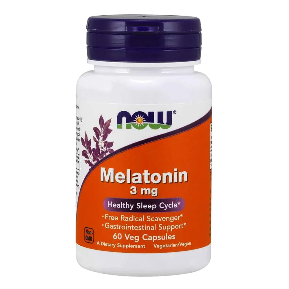 Now melatonin 60veg capsule NOW