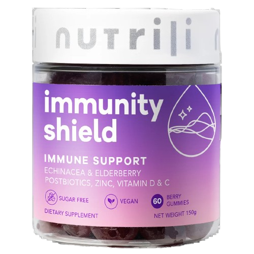 Nutrili Immunity shield ,immune support berry gummies 150g nutrili