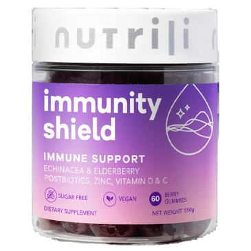 Nutrili Immunity shield ,immune support berry gummies 150g nutrili