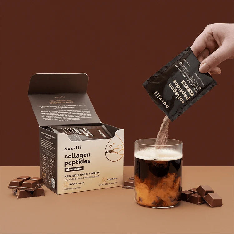 Nutrili Marine Collagen Peptides 24 servings Chocolate nutrili