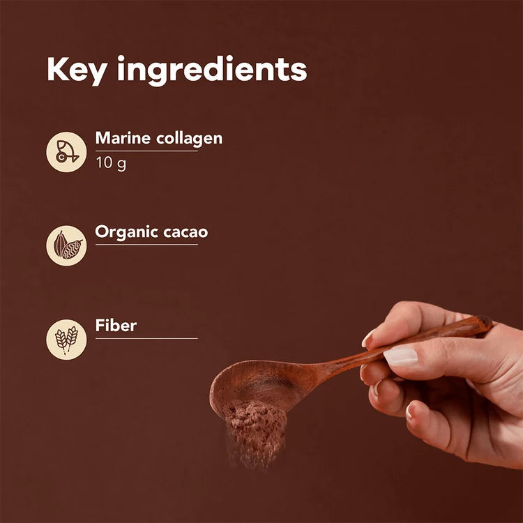 Nutrili Marine Collagen Peptides 24 servings Chocolate nutrili