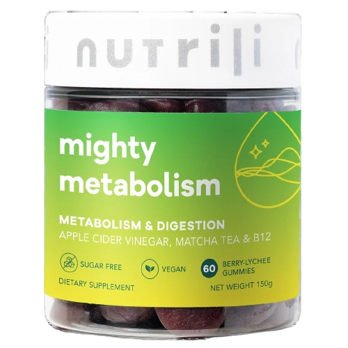 Nutrili Mighty Metabolism metabolism & digestion gummies Berry Lyhee 150g Puzzle Supps