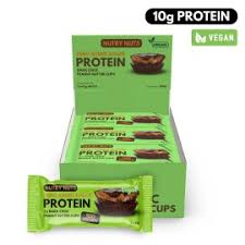 Nutry Nuts Protein Peanut Butter Cups | High Protein Snack | Gluten-Free | No Palm Oil | Delicious Chocolate Treat- 12x42g Nutry Nutz
