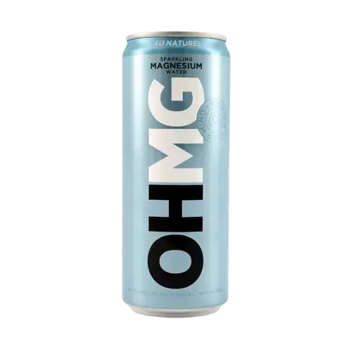 OHMG Sparkling Magnesium water cans 330ml OHMG