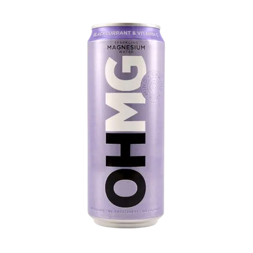 OHMG Sparkling Magnesium water cans 330ml OHMG