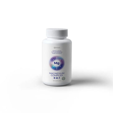 OKOTECH Magnesium Complex 5 in 1 – Advanced Daily Magnesium Support 120capsule Puzzle Supps