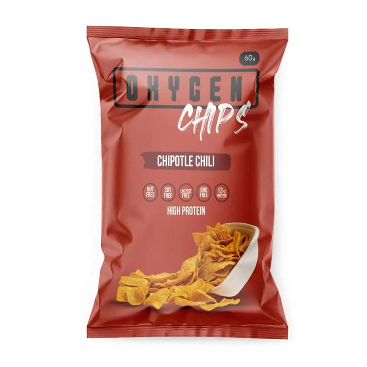 Oxygen High Protein Chips Chipotle Chili Flavor 20x50g Puzzle Supps