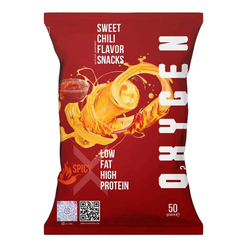 Oxygen High Protein Chips Chipotle Chili Flavor 20x50g Puzzle Supps