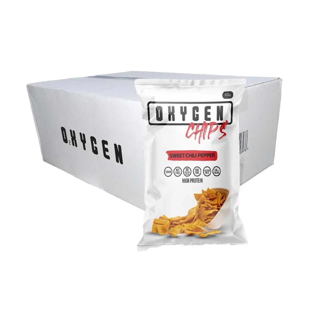 Oxygen High Protein Chips Chipotle Chili Flavor 20x50g Puzzle Supps