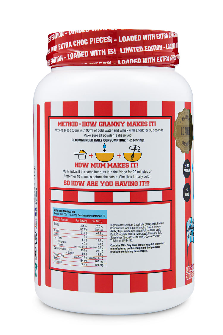 Adonis Protein Cookie Dough - Irresistible Taste, Guilt-Free Goodness, High Protein (1kg)