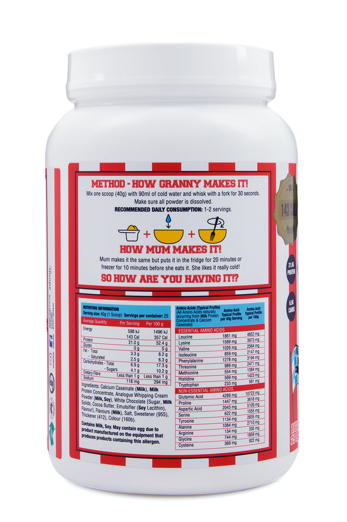 Adonis Protein Cookie Dough - Irresistible Taste, Guilt-Free Goodness, High Protein (1kg)